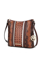 MKF Meline Crocodile and Snake Embossed Shoulder king-general-store-5710.myshopify.com