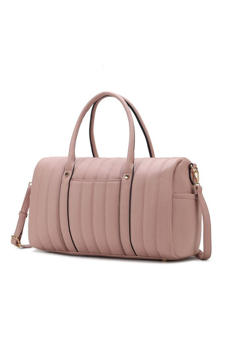 MFK Collection Luana Quilted Duffle Bag by Mia K king-general-store-5710.myshopify.com