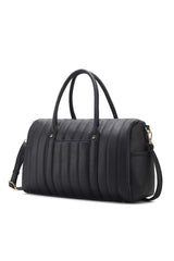 MFK Collection Luana Quilted Duffle Bag by Mia K king-general-store-5710.myshopify.com