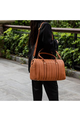 MFK Collection Luana Quilted Duffle Bag by Mia K king-general-store-5710.myshopify.com