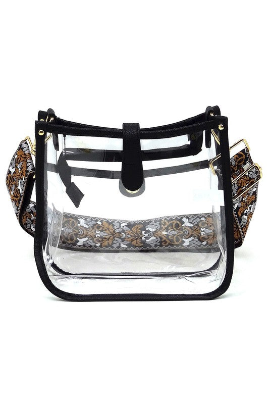 See Thru Guitar Strap Hobo Crossbody Bag king-general-store-5710.myshopify.com