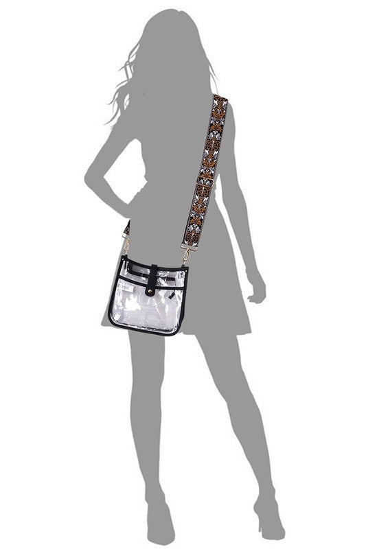 See Thru Guitar Strap Hobo Crossbody Bag king-general-store-5710.myshopify.com