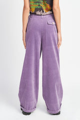 Purple Wide Leg Corduroy Pants king-general-store-5710.myshopify.com