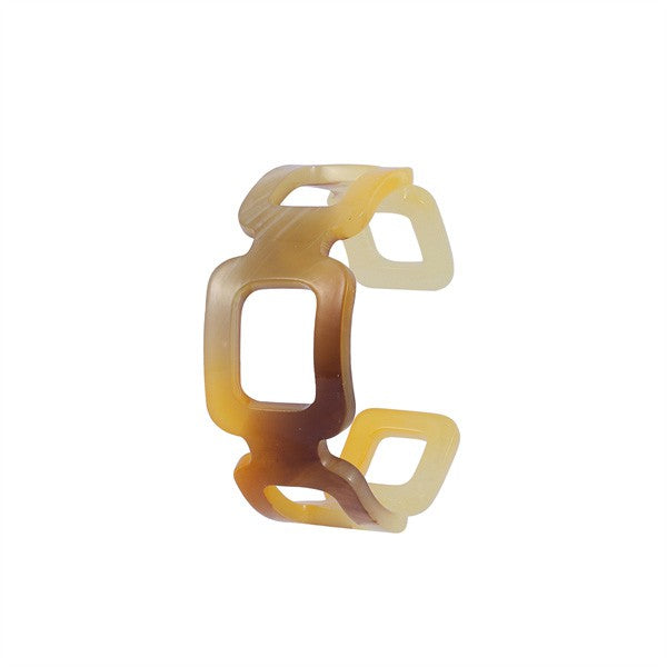 Square Link Marbled Resin Cuff Acrylic Bracelet king-general-store-5710.myshopify.com