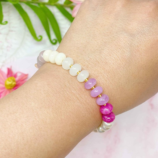 Semi-Precious Bauble Stretch Bracelet king-general-store-5710.myshopify.com