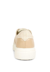 Kjaer Dual Tone Leather Sneakers king-general-store-5710.myshopify.com