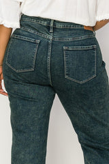 PLUS SIZE - HIGH RISE STRETCH STRAIGHT JEANS king-general-store-5710.myshopify.com