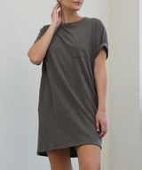 Cotton Slub T-Shirt Mini Dress king-general-store-5710.myshopify.com