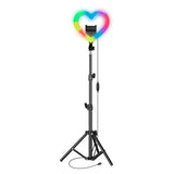 Supersonic PRO Live Stream 10in Heart Ring Light