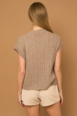 Chic Cable Knit Vest king-general-store-5710.myshopify.com