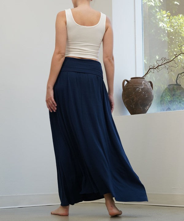 BAMBOO YOGA MAXI SKIRT king-general-store-5710.myshopify.com