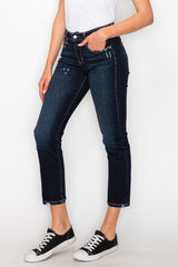 Plus Size - High Rise Skinny Straight Jeans king-general-store-5710.myshopify.com