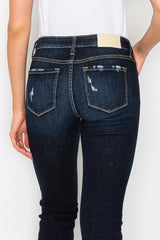 Plus Size - High Rise Skinny Straight Jeans king-general-store-5710.myshopify.com