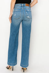 PLUS SIZE - HIGH RISE STRAIGHT LEG JEANS king-general-store-5710.myshopify.com