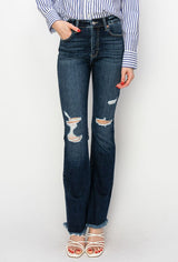 HIGH RISE WESTERN BOOT JEANS king-general-store-5710.myshopify.com