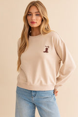 HOWDY Relaxed Fit Sweatshirt