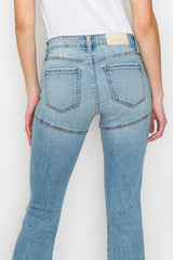 PLUS SIZE / HIGH RISE SKINNY FLARE king-general-store-5710.myshopify.com