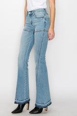 PLUS SIZE / HIGH RISE SKINNY FLARE king-general-store-5710.myshopify.com