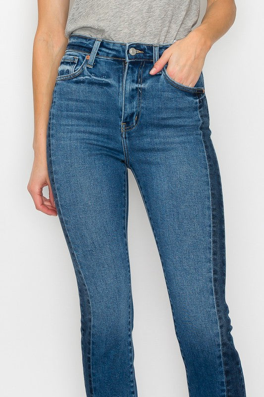 Plus High Rise Slim Straight Jeans king-general-store-5710.myshopify.com