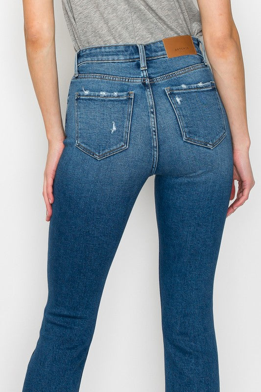 Plus High Rise Slim Straight Jeans king-general-store-5710.myshopify.com