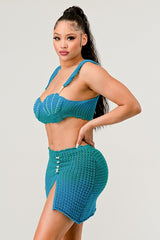 LITTLE MERMAID PERAL ADORABLE TWO PCS KNIT SET king-general-store-5710.myshopify.com