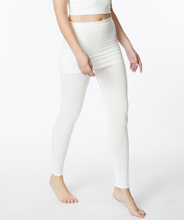 Bamboo Pre Washed One Piece Skirted Legging king-general-store-5710.myshopify.com