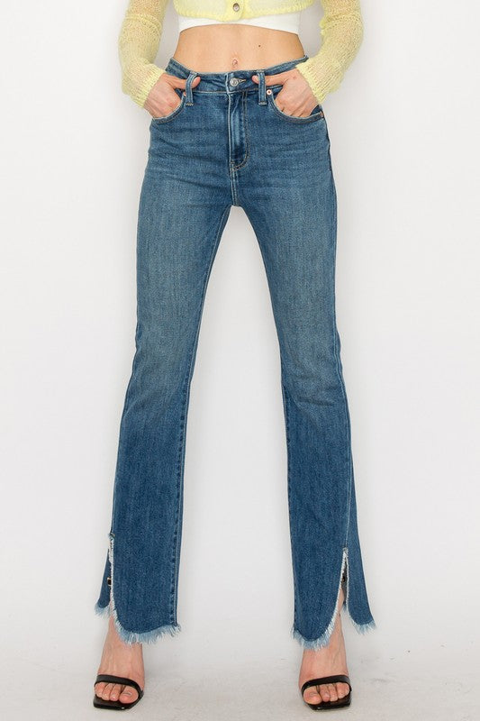 PLUS SIZE  - HIGH RISE BOOT CUT king-general-store-5710.myshopify.com