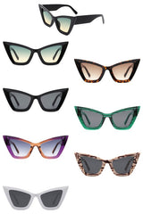 Square Retro Fashion Cat Eye Sunglasses king-general-store-5710.myshopify.com