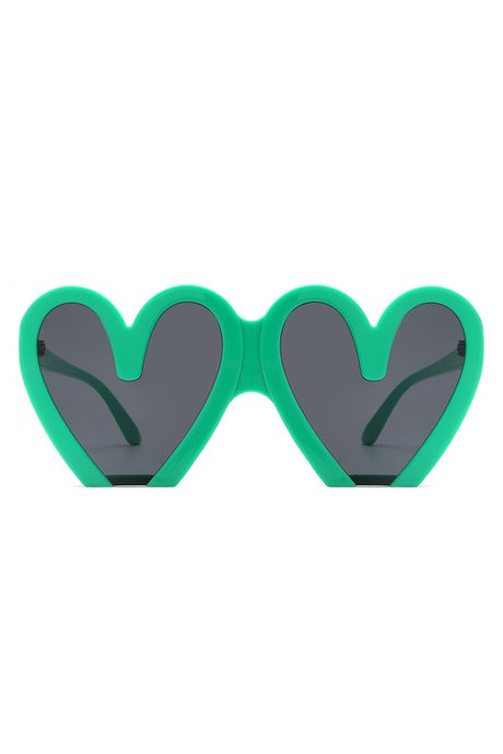 Heart Shaped Oversized Party Fashion Sunglasses king-general-store-5710.myshopify.com