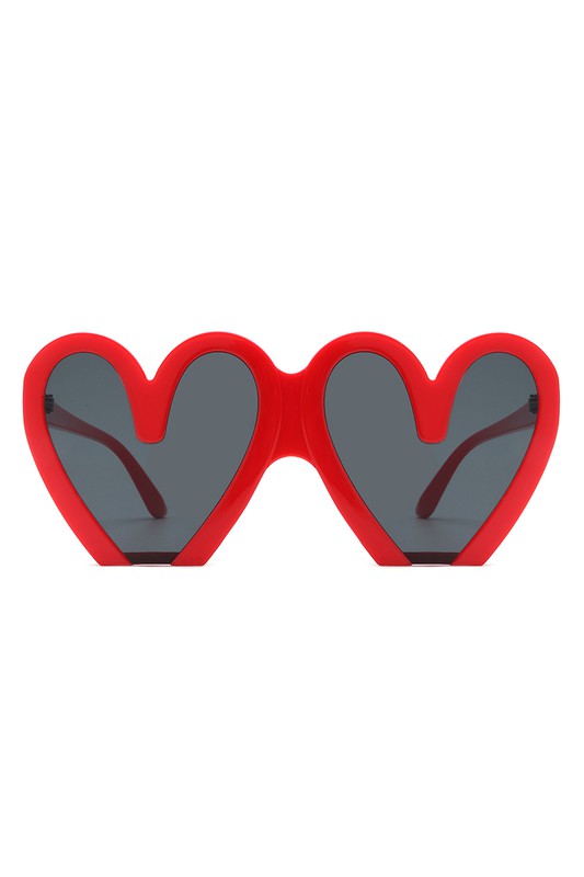 Heart Shaped Oversized Party Fashion Sunglasses king-general-store-5710.myshopify.com