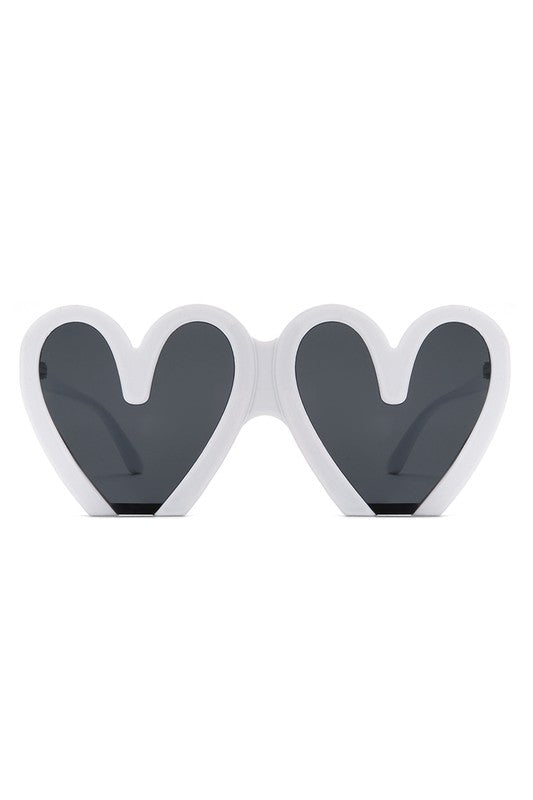 Heart Shaped Oversized Party Fashion Sunglasses king-general-store-5710.myshopify.com