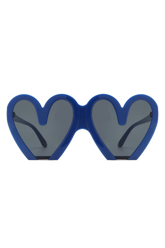 Heart Shaped Oversized Party Fashion Sunglasses king-general-store-5710.myshopify.com