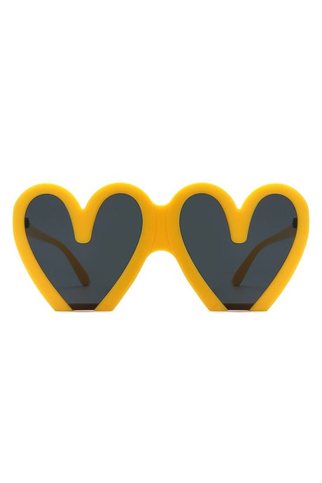 Heart Shaped Oversized Party Fashion Sunglasses king-general-store-5710.myshopify.com