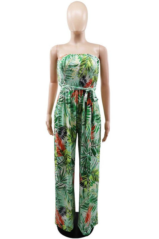 Sleeveless Floral Print Jumpsuit king-general-store-5710.myshopify.com