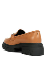 Oklyn Horsebit Emblesihed Chunky Platform Loafers king-general-store-5710.myshopify.com