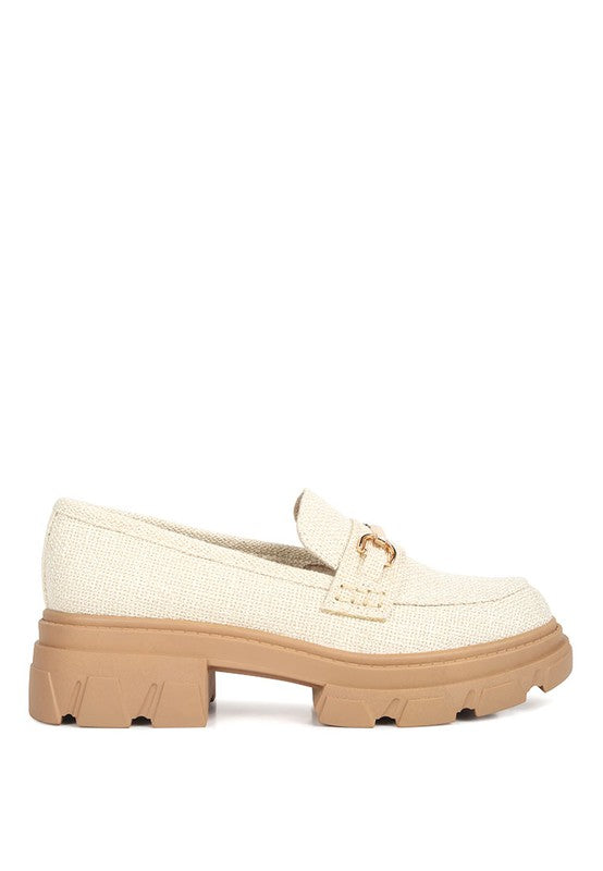 Jaxtyn Chunky Platform Heel Loafers king-general-store-5710.myshopify.com