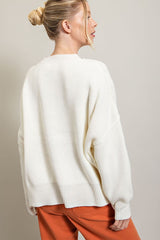 Long Sleeve Ribbed Sweater king-general-store-5710.myshopify.com