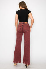 Plus Size - High Rise Flared Leg Jeans king-general-store-5710.myshopify.com