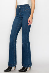 Plus High Rise Modern Flare Jeans king-general-store-5710.myshopify.com