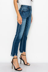 Plus High Rise Double Waistband Jeans king-general-store-5710.myshopify.com