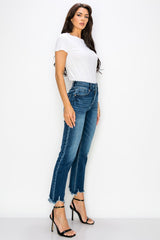 Plus High Rise Double Waistband Jeans king-general-store-5710.myshopify.com