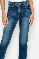 Plus High Rise Double Waistband Jeans king-general-store-5710.myshopify.com