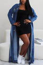 Athina Casual Denim Slit Open Long Denim Jacket king-general-store-5710.myshopify.com