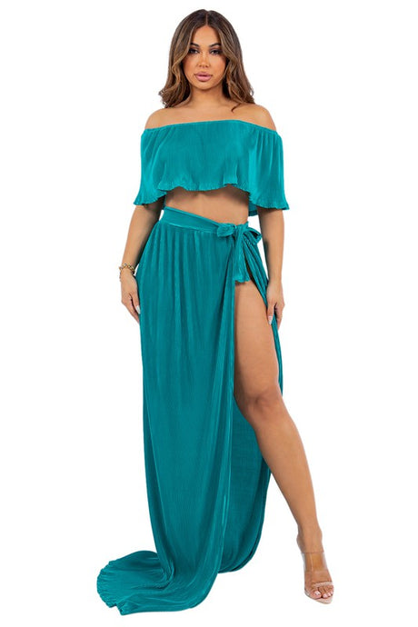 Sexy Summer Ruffle Skirt Set king-general-store-5710.myshopify.com