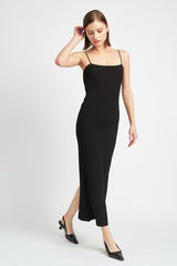 RIB KNIT MAXI DRESS king-general-store-5710.myshopify.com