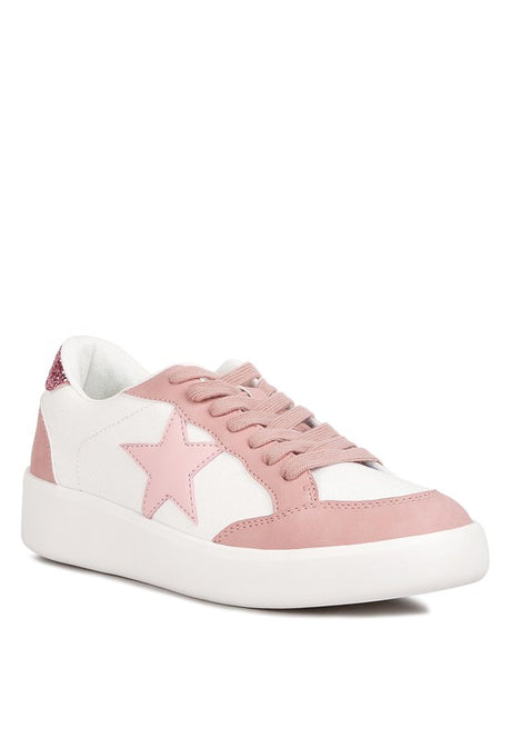 Perry Glitter Detail Star Sneakers king-general-store-5710.myshopify.com