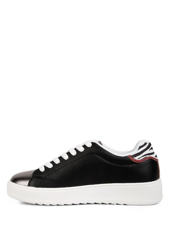 Dory Metallic Accent Sneakers king-general-store-5710.myshopify.com