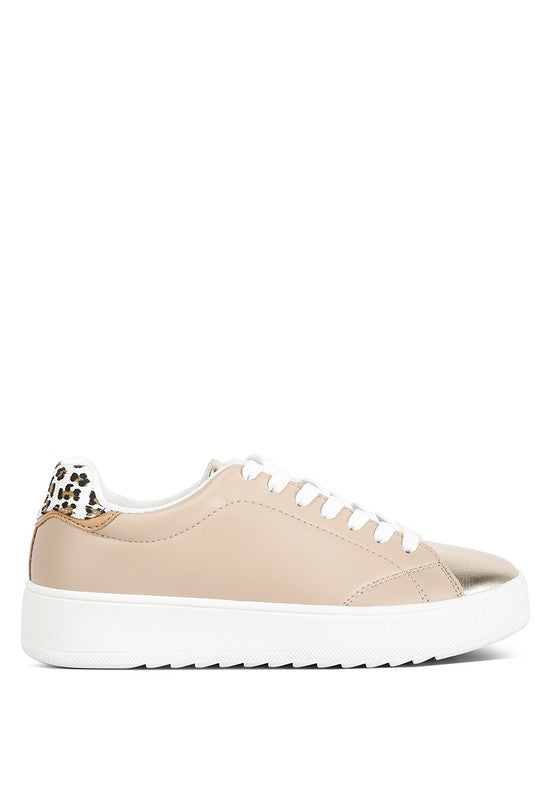 Dory Metallic Accent Sneakers king-general-store-5710.myshopify.com