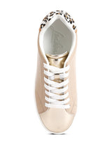 Dory Metallic Accent Sneakers king-general-store-5710.myshopify.com