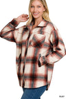 Oversized Yarn Dyed Plaid Longline Shacket king-general-store-5710.myshopify.com